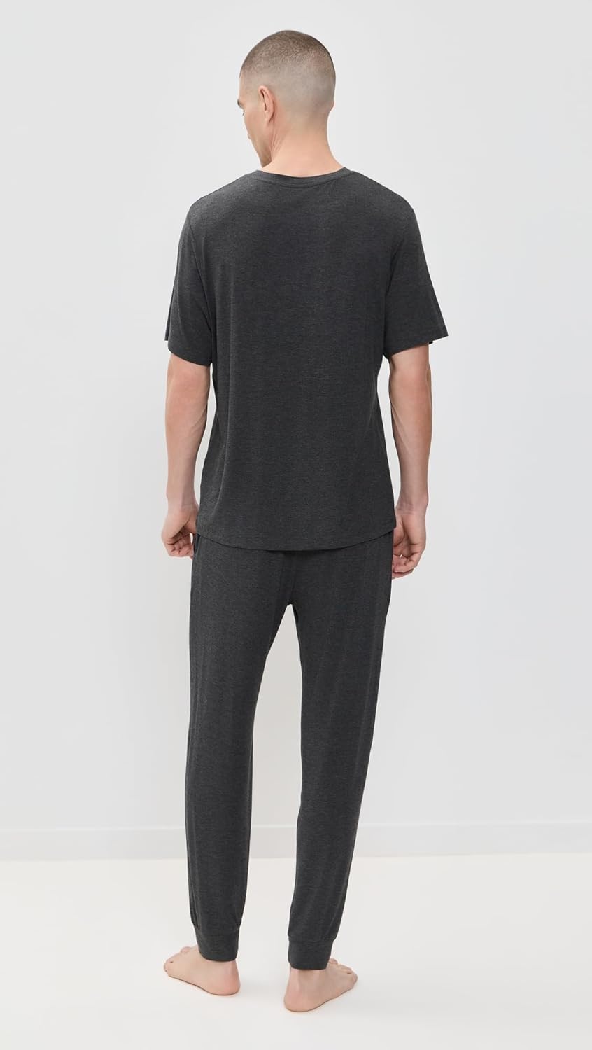 Eberjey Henry Short Sleeve Pant PJ Set - Image 3