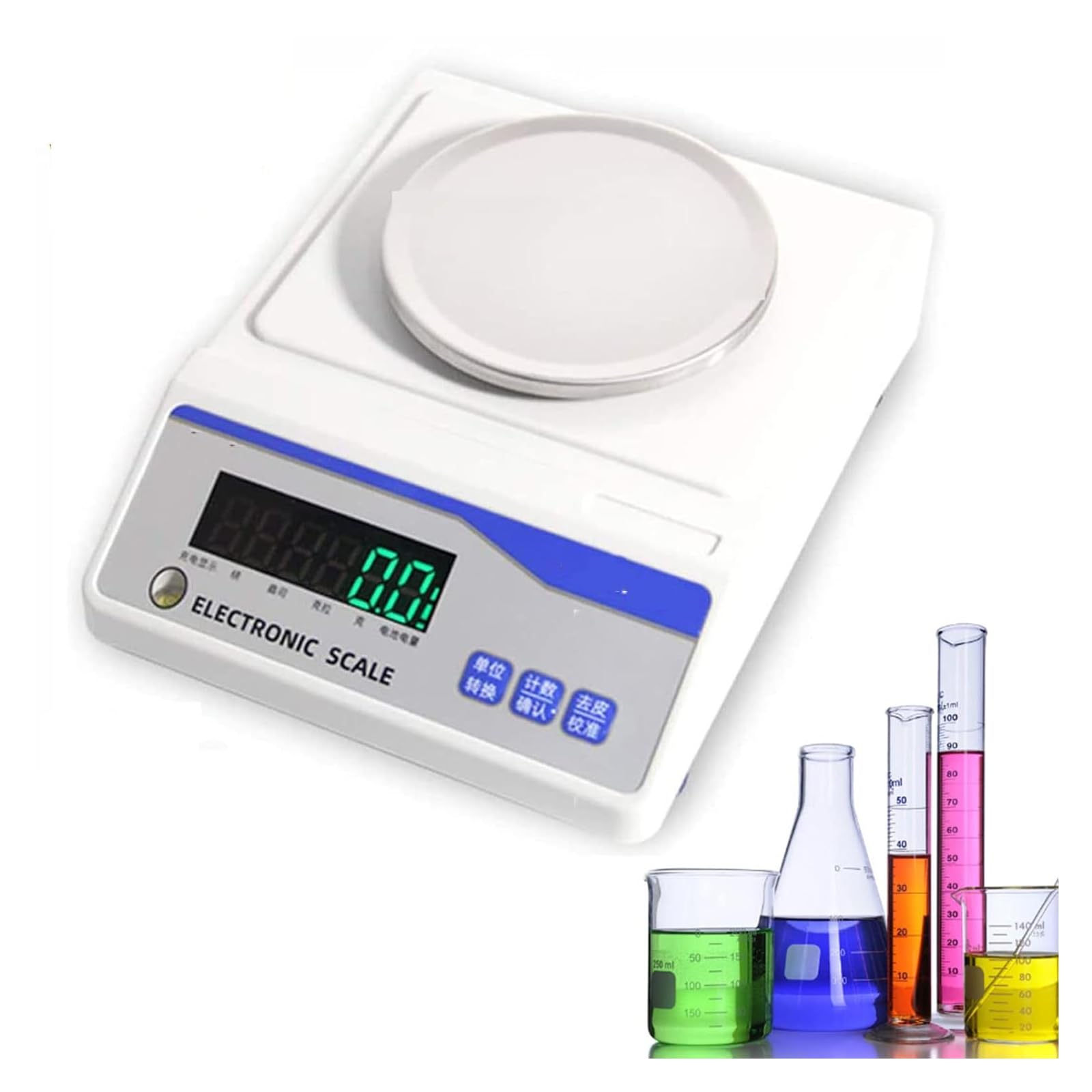 HPTHLY Lab Analytical Precision Balance,Lab Scale,01 Gram Scale,Scientific Scale for Lab,Jewelry,Business