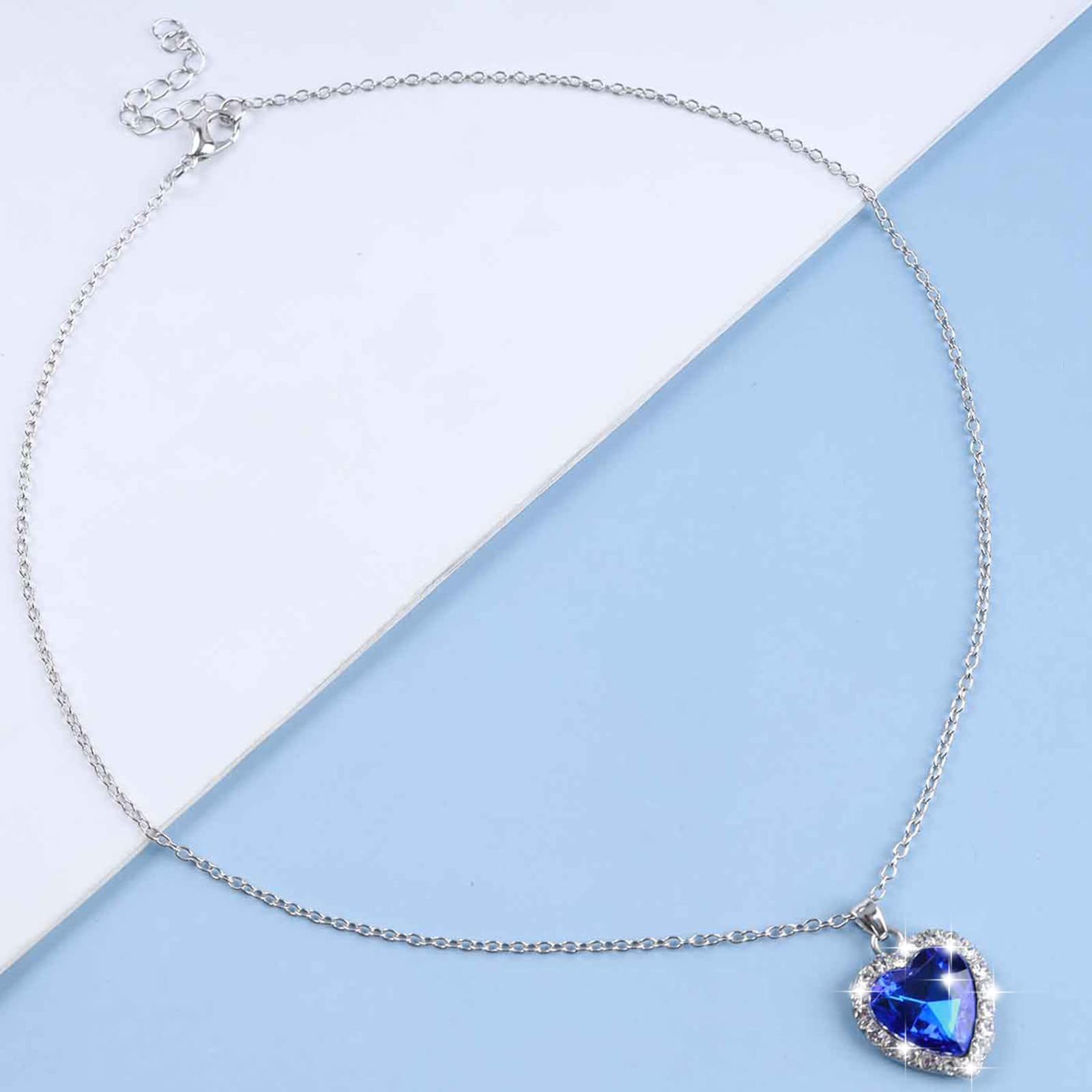 TRISHULA Collana Gotica Teschio E Rose In Argento 925 – Ciondolo A Cuore Con Cristalli Austriaci E Pietra Portafortuna