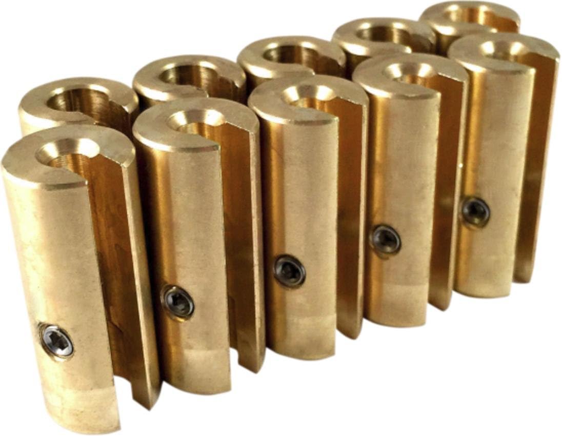 Spoke Wheel Weight 1 1/2 oz. Brass (10 pack)