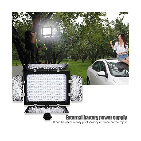 futd LED-Videoleuchte, 6,02 x 4,53 x 1,57 Zoll LED-Panel-Licht-Fotografie-Beleuchtung Szenenlichter für Streaming für… – Bild 7