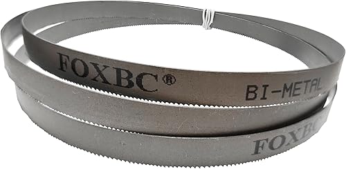 Miniatura 3 de FOXBC Hojas de sierra de cinta de metal de 62 pulgadas, corte de metal de 62 x 12 x 24 TPI para Craftsman, Delta, POWERTEC, Ryobi, Wen, Skil de 9