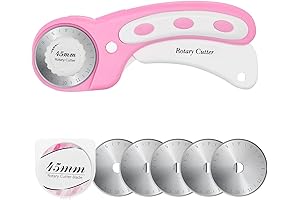 Pink Rotary Cutter with Extra Blades