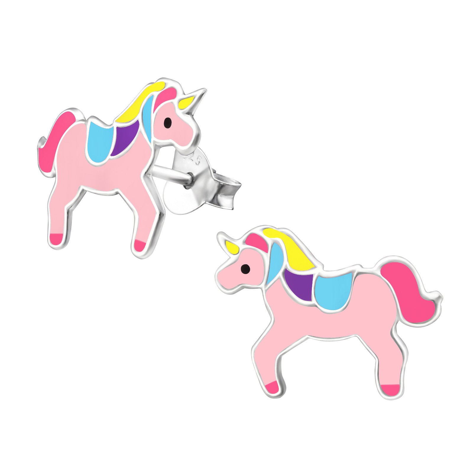 Aww So Cute 925 Sterling Silver Hypoallergenic Unicorn Stud Earrings for Babies, Kids & Girls | Diwali Gift/Birthday Gift | Comes in a Gift Box | 925 Stamped with Certificate of Authenticity | ER1578 (B07TY4W71C) Amazon Price History, Amazon Price Tracker