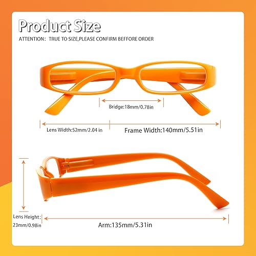 Miniatura 2 de Kerecsen - Anteojos de lectura para mujer, 4 pares de anteojos para leer con bisagra de resorte a la moda