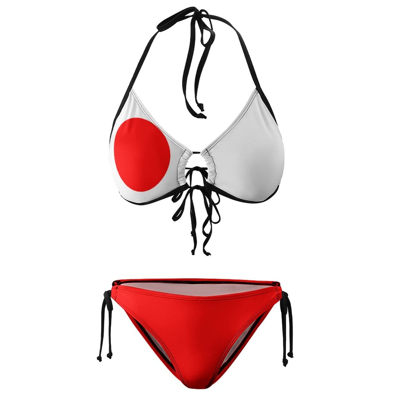 にゅう！！ Amazon.com: Japanese Flag Bikini Sets for Women Sexy Swimwear