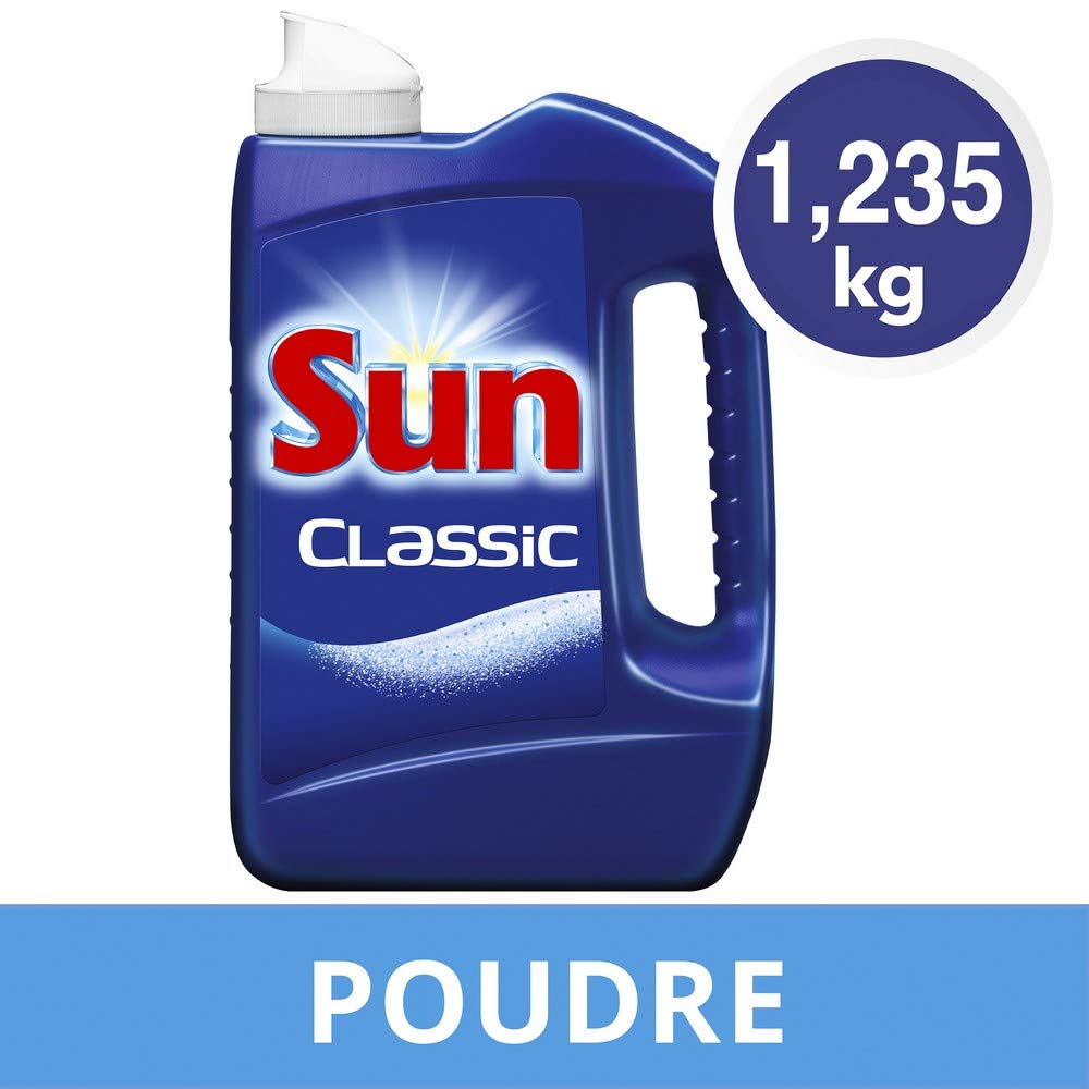 Sun Poudre de Lavage Lave-Vaisselle Classic 38 Lavages