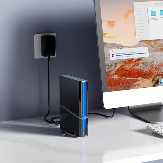 BX100 24TB USB 3.2 Gen 2 USB-C External Hard Drive for Windows or MacOS Desktop PC/Laptop