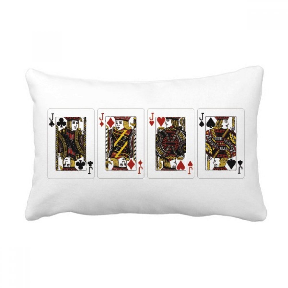 Oreiller lombaire J Motif cœur et pique pour sublimer le design de votre salon contemporain