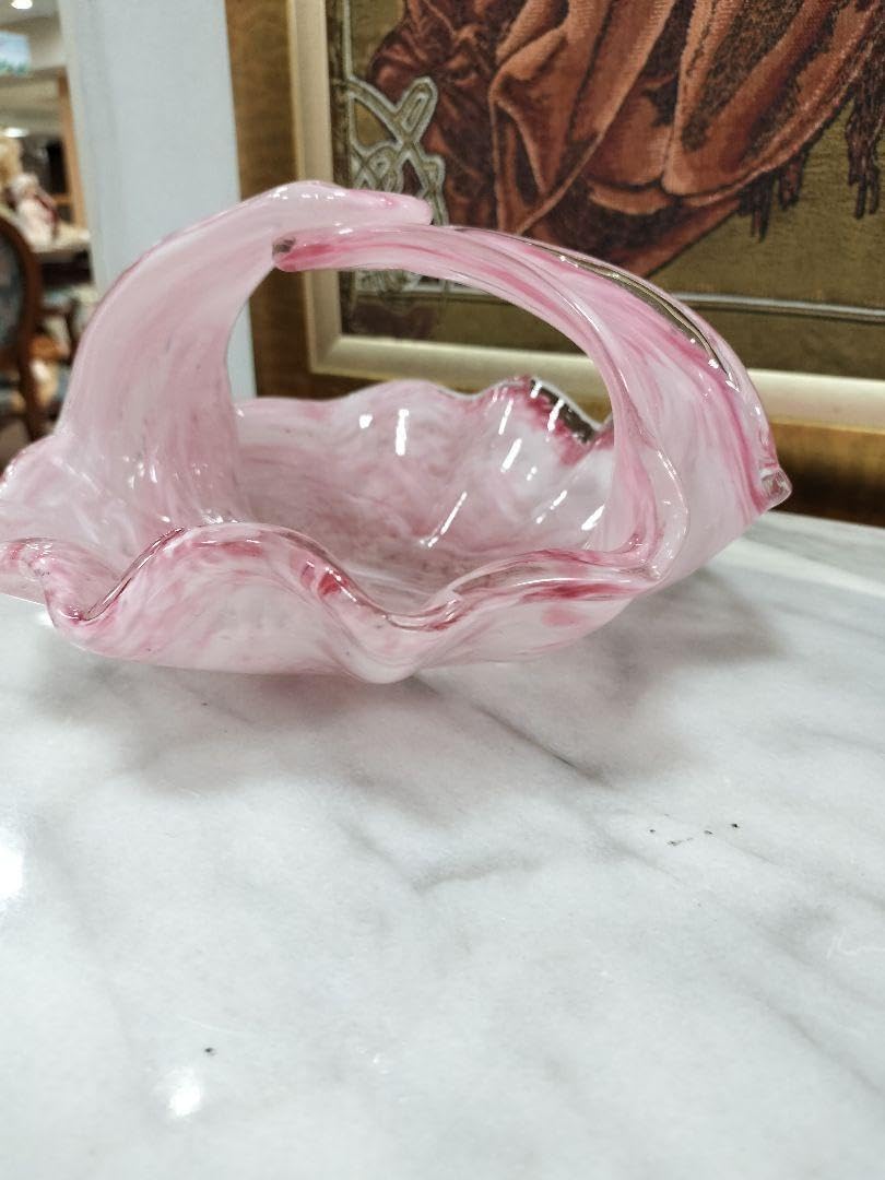 イタリア製 ピンクガラス ボウル イタリア製 ピンクガラス ボウル ガラス 小物入れ アンティーク