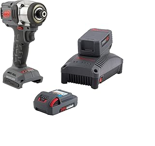 Ingersoll Rand W3111-K22 20V 1/4" Hex Cordless Impact Driver 2 Battery Kit, Mid-Torque, Compact, Pistol Grip