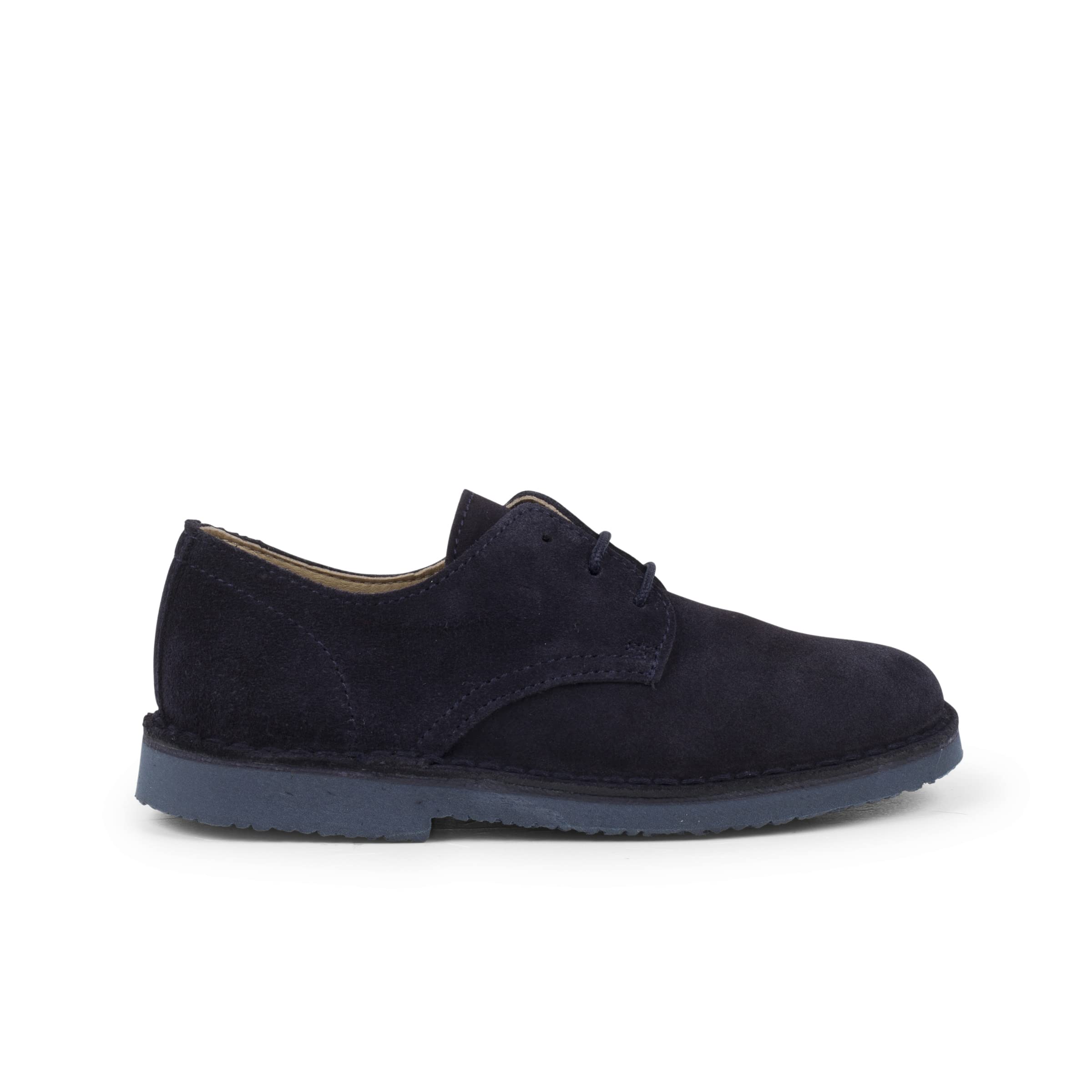 Pisamonas Blucher Serraje Liso Zapato De Vestir Niño