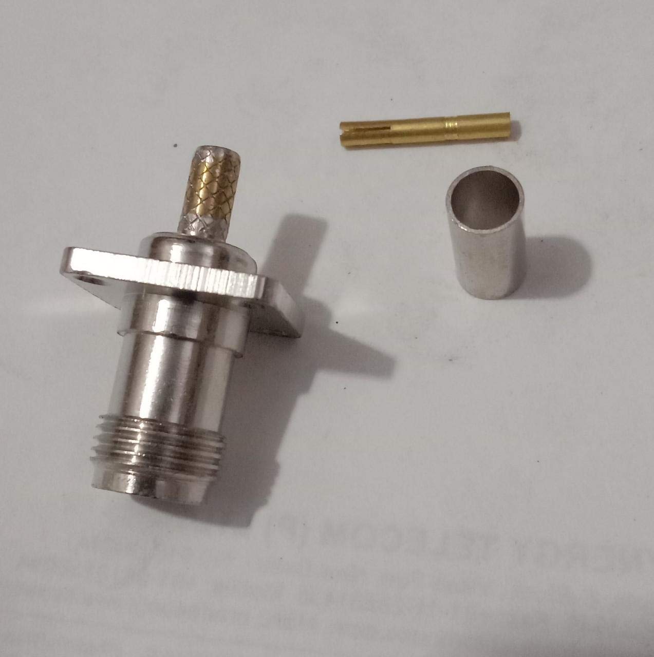 TNC F 4 Hole LMR 200 Crimp 1