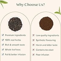 Vista 5 de VAHDAM, Darjeeling Tea Leaves From Himalayas 340g (170+ Cups) Pure Unblended Darjeeling Black Loose Leaf Tea Packed & Shipped Direct From Source