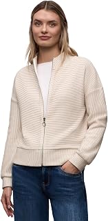 Street One Two-Tone kurtka strukturalna Off White 40