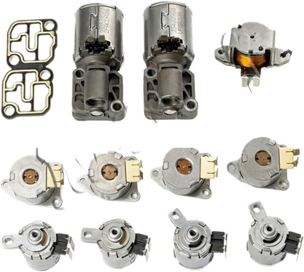 02E DQ250 6-Speed Transmission Valve Solenoids Kits 02E927770AL 02E927770AS 02E927770AT Compatible With A3 Q3 Seat Touran Golf Passate