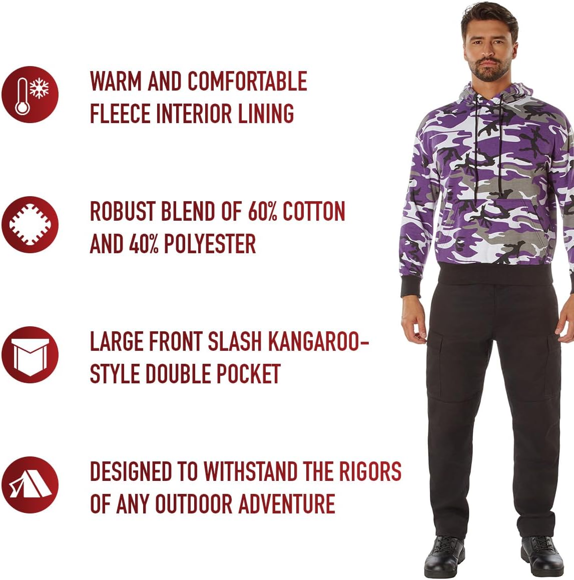 Rothco Pullover Hooded Sweatshirt