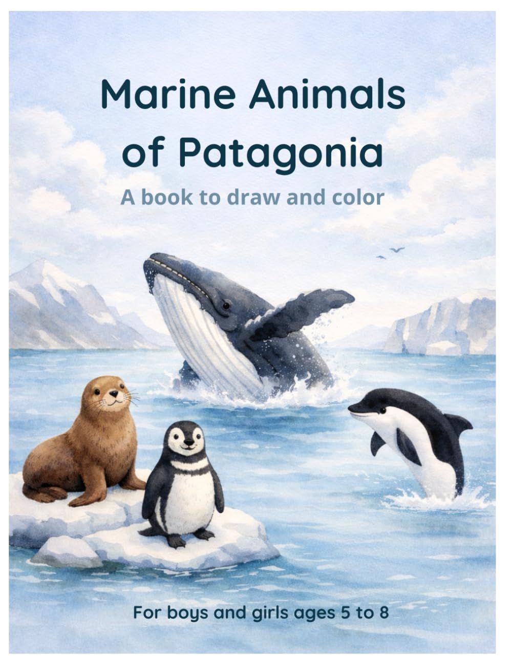 Marine Animals of Patagonia: A Coloring and Creativity Book for Kids Ages 5–8 (Patagonia for Kids)