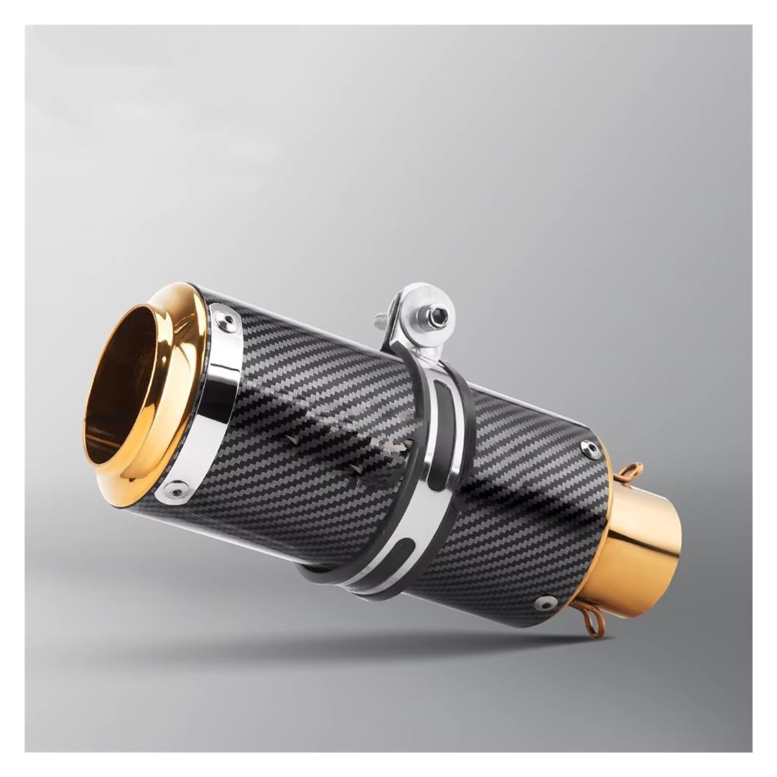 Tuyau d'échappement moto acier inoxydable 51mm silencieux universel TYPE-B - 8