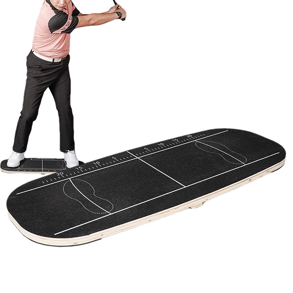 Weight Shift Balance Board,Golf Center Transfer Plate,Golf Pressure Board Training Aid,Swing Training Aid Weight Shift Board