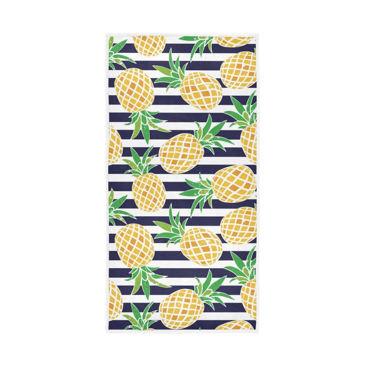 LSRCPD Cartoon Pine Cute Soft Bath Towel Large Hand Towels for Bathroom Hotel Gym Spa 30"x15"