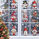 Un artículo imprescindible para Navidad】 Es imprescindible para tu decoración navideña. Son muy festivos y agrega el espíritu de vacaciones a las habitaciones en las que se han aplicado. Estas calcomanías son adecuadas para fiestas de Navidad y decoraciones interiores de vacaciones.