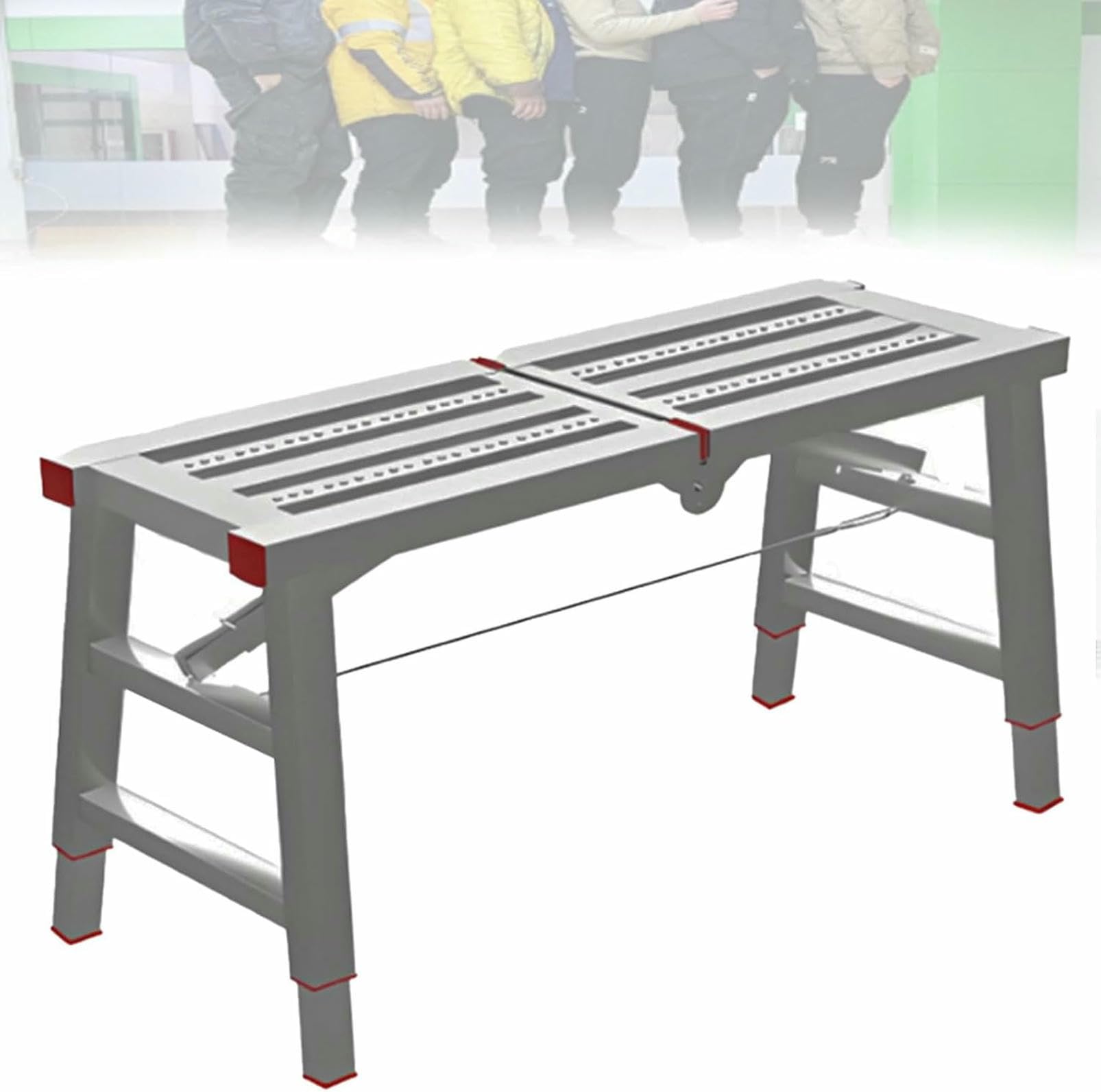 Échafaudage pliant CNPRAZ portable et polyvalent pour rénovation et atelier