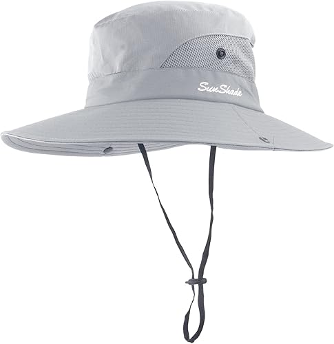 Miniatura 3 de Gorra FPS 50+ de ala ancha impermeable con protección UV para mujer