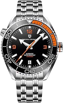 PAGRNE DESIGNPagani Design Men's Automatic Watch PD-1679 Ceramic Bezel Waterproof 100M Mechanical Watch Sapphire Glass Luminous Men's Watch