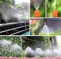 Bewässerungsschlauch, 50m Garden Tropfbewässerung Schlauch Micro Drip System Verbindungsrohr Landwirtschaft Rasen Garden Wasser System Schlauch für Garten Bewässerungssystem – Ansicht 3