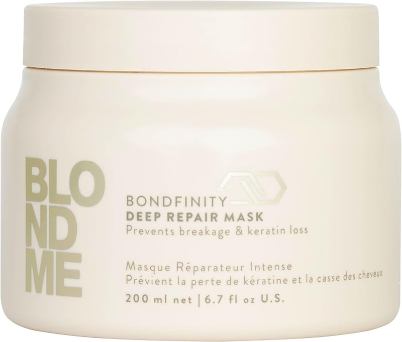 Bondfinity Deep Repair Mask for Blonde Hair | Intensive Hair Treatment | Strengthens, Repairs, & Prevents Breakage | For Blonde, Lightened, & Grey Hair