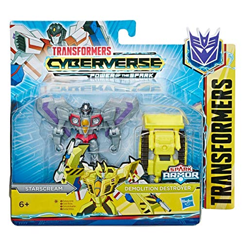 Transformers Tra Cyberverse Spark Armor Starscream - vue 4