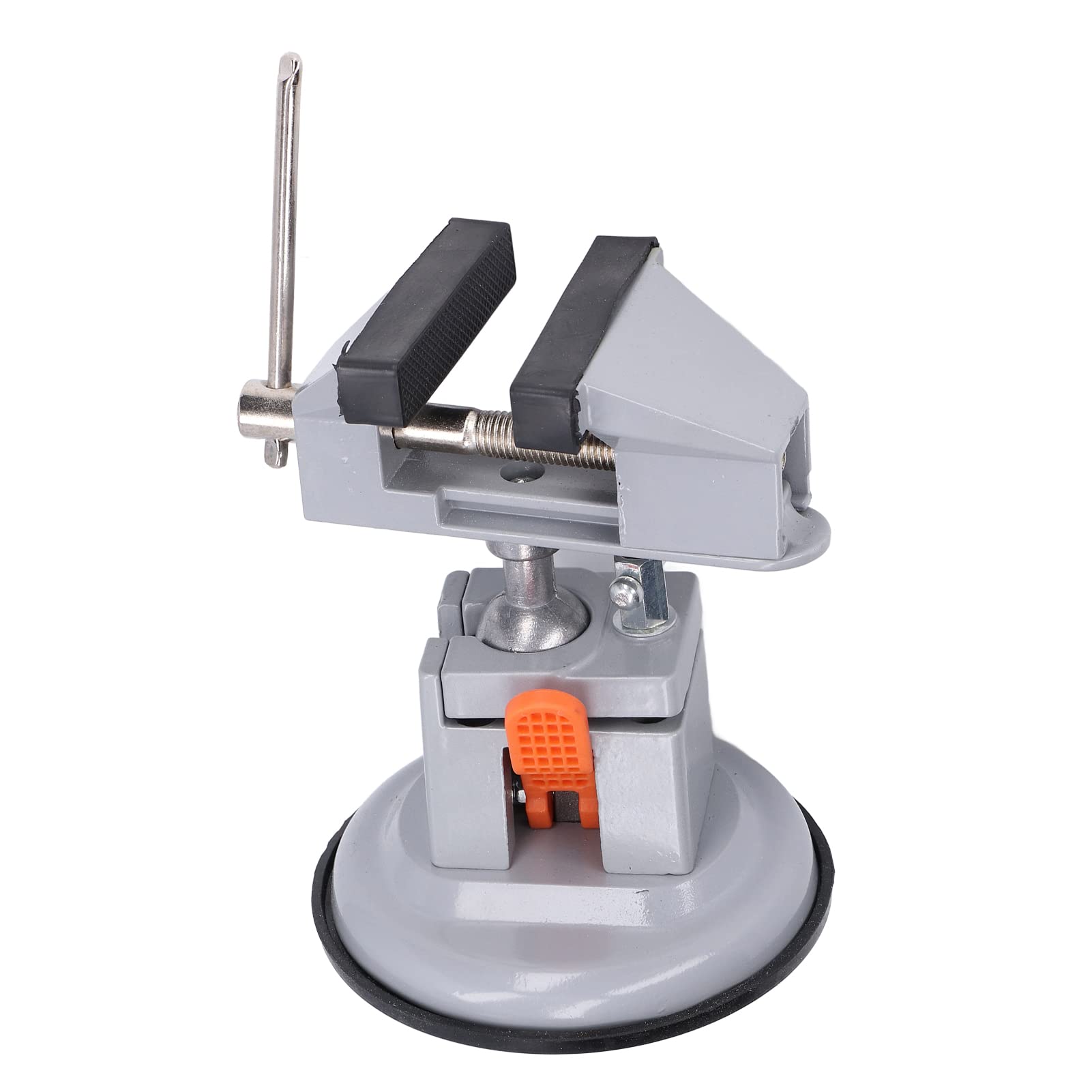 EVTSCan 360 Degree Swivel Mini Bench Vise Clamp, with Suction Cup Base and 2 Inch Jaw Opening