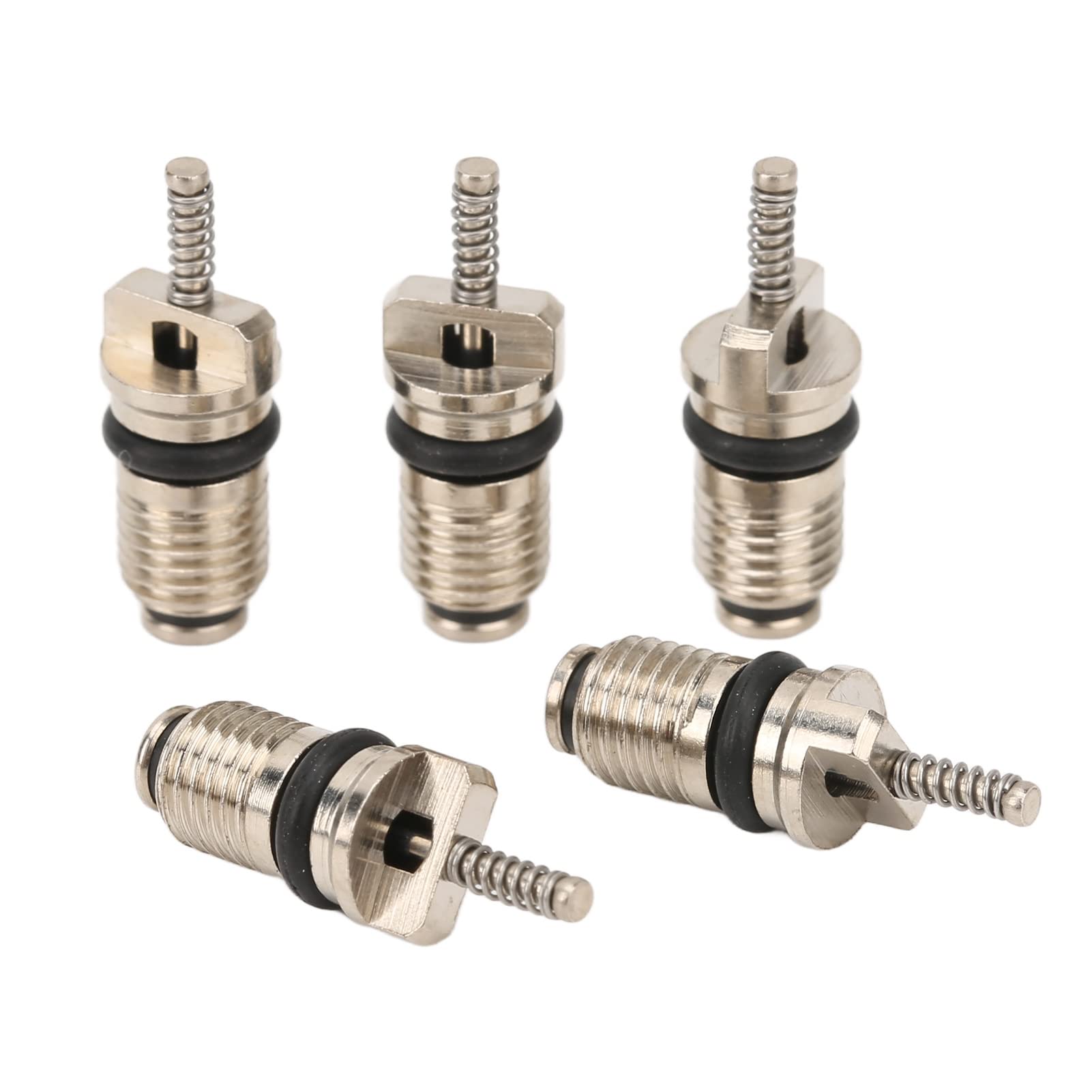 CHICIRIS 50-teiliges Auto-AC-Ventileinsatz-Kit, Ventileinsatz für Klimaanlagen, Hochdruck für die R134-Serie