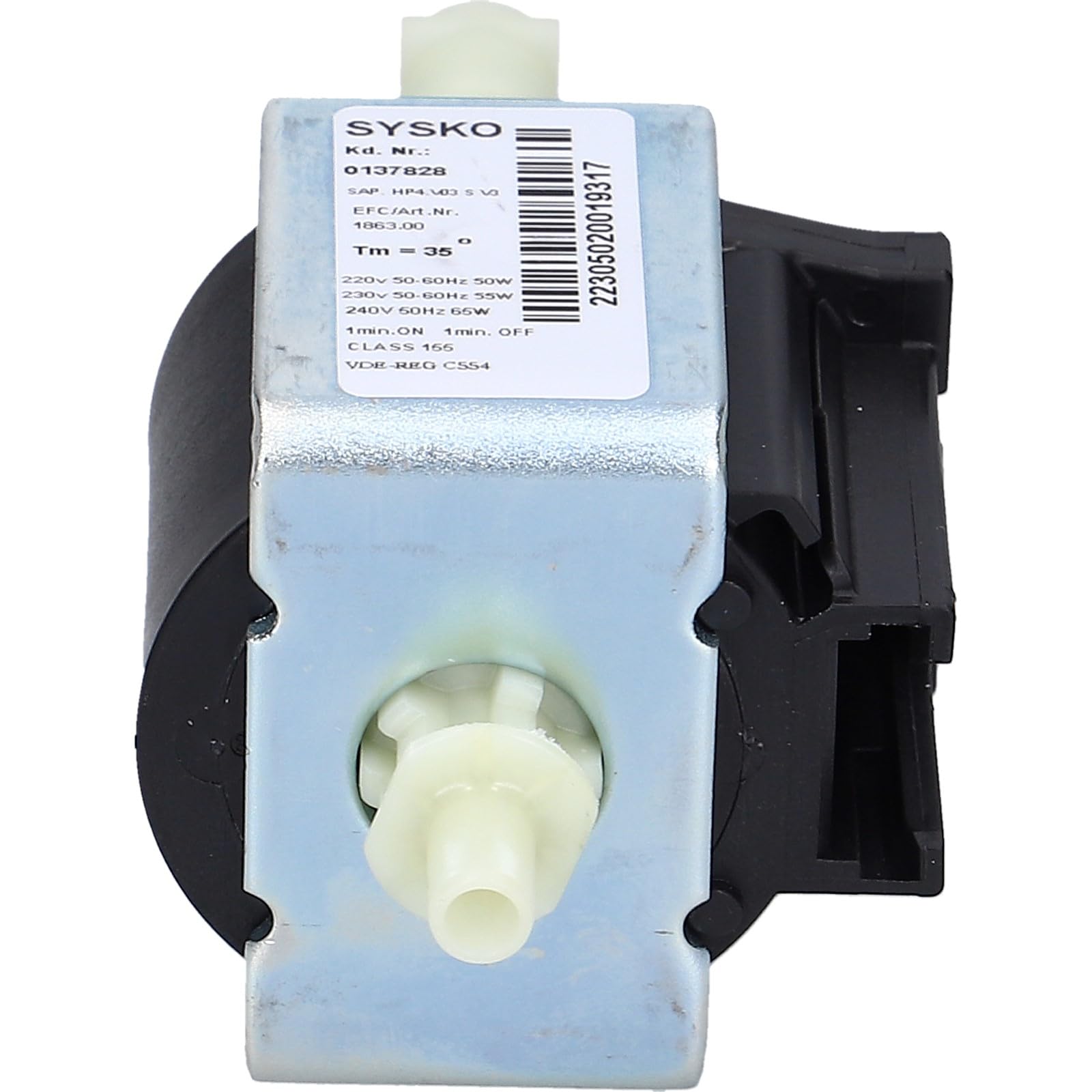 Pompa wody SYSKO SAP HP4.V03 kompatybilna z Melitta 6637019 Bosch 00627741 Jura 72113 63172 do ekspresu do kawy