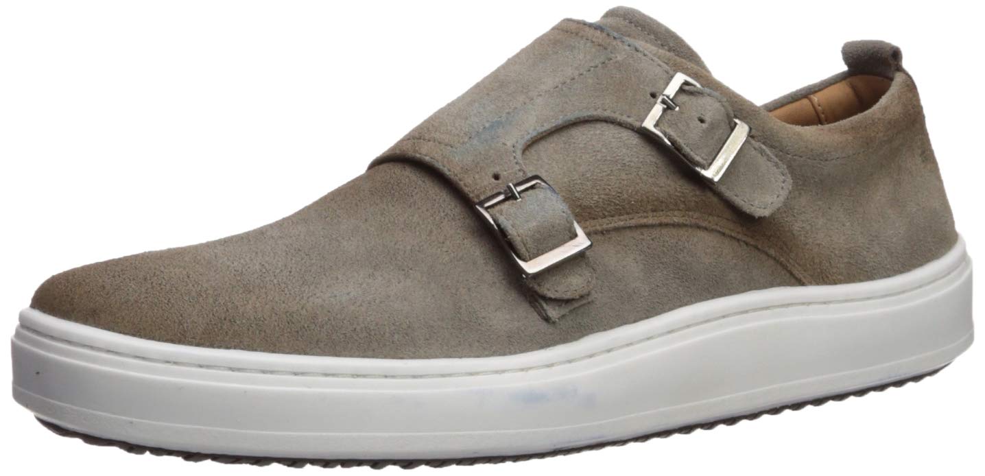 Brothers United Men\'s Leather Luxury Double Monk Slip-On Sneaker Brothers United Men main image 2