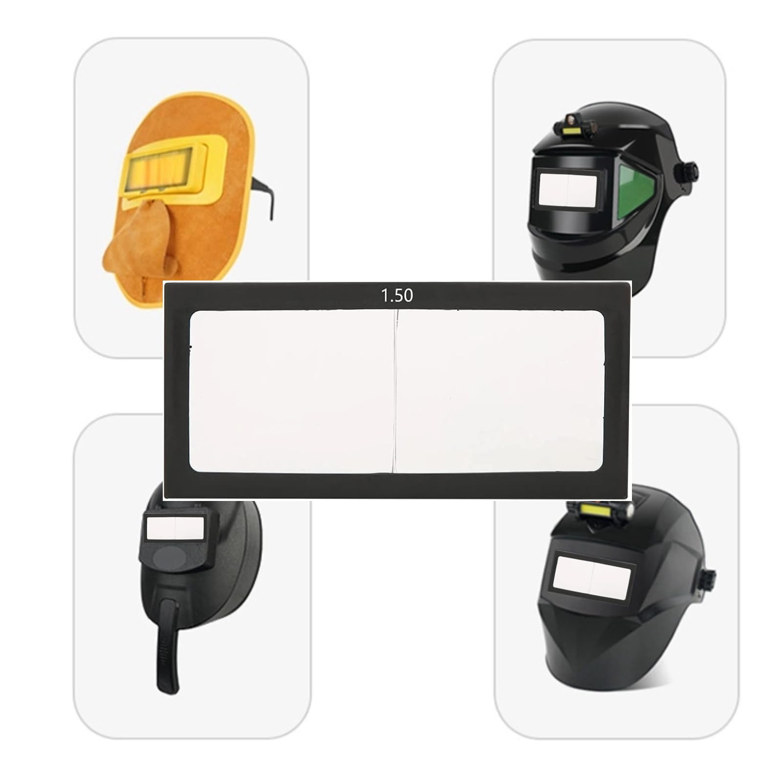 Acheter Loupe De Soudage Dioptrique 1.0-3.0, Lentille, Yeux électriques, Casque De Soudeur, Verre