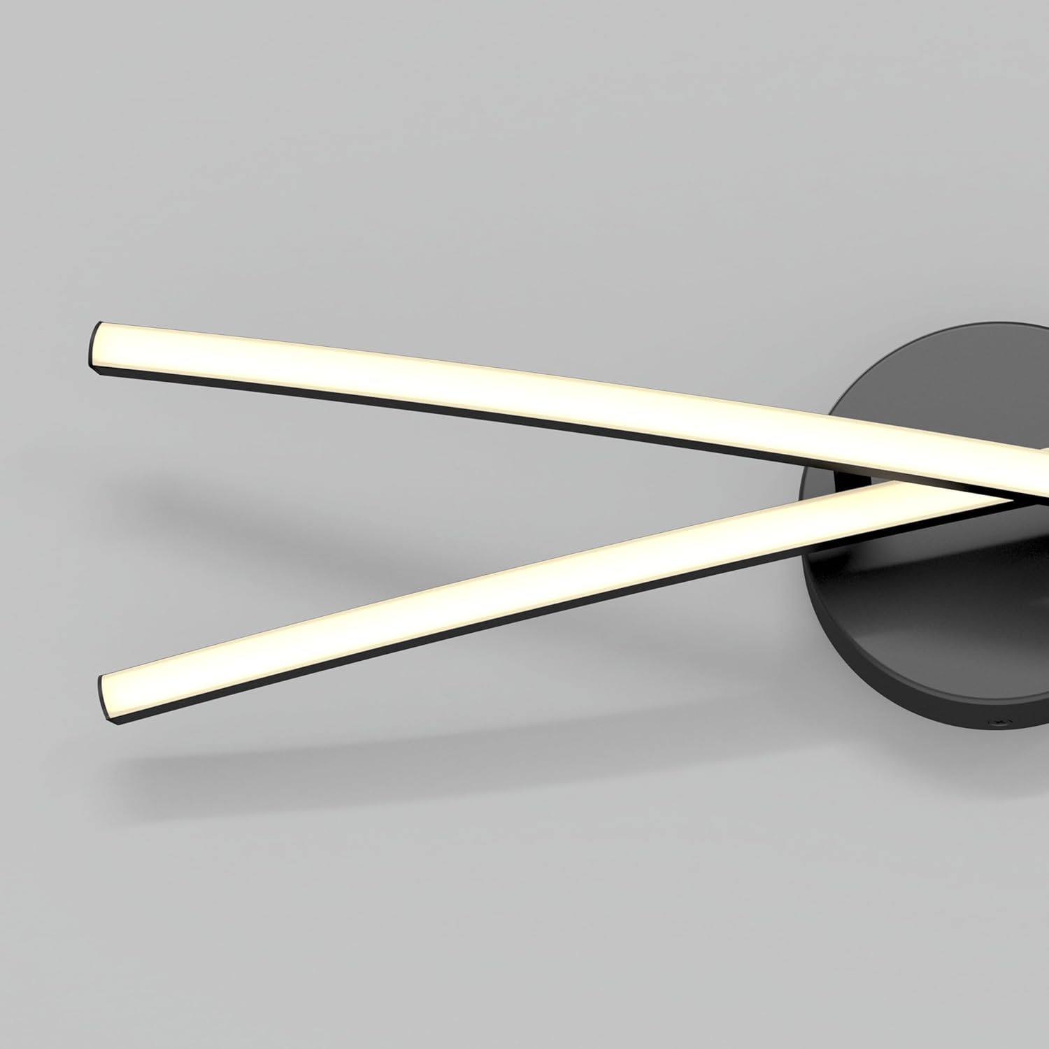 artika Orly 26W LED Modern Vanity Light Fixture - Sleek Black Design |1200 Lumens, Adjustable 3000-4000-5000K Kelvin, Bulb Included