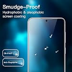JETech Screen Protector for Samsung Galaxy S24 5G 6.2-Inch, Tempered Glass Film, Fingerprint ID Compatible, HD Clear, 3-Pack