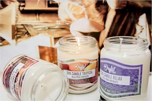 Miniatura 3 de Vela Spa Relax Vela para Masajes y Aromaterapia