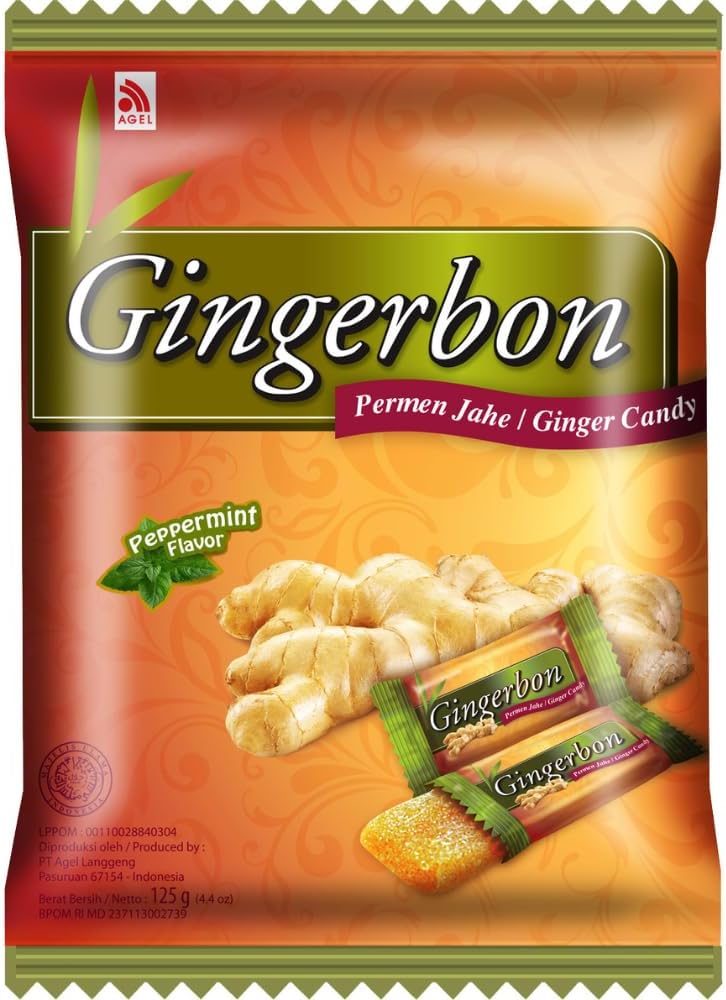 Paquete de caramelos Gingerbon con jengibre y menta por 1,76€ (en compra recurrente)