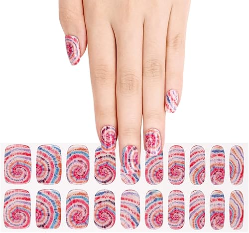 Miniatura 3 de ACROIN Tiras de uñas de gel semicuradas, 20 calcomanías largas, necesitan lámparas de uñas, calidad de salón, larga duración, fácil de aplicar y