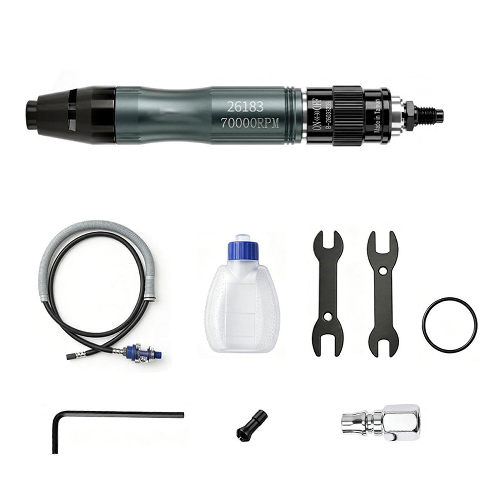 Xjdzineq Strong Industrial St Multipurpose High Power Air Grinder Set Pneumatic Grinding Tool For Comfortable Handling Professional Beginner Use Adjustable Speed Grinder