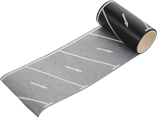 PartyKindom 1 Rollo De Cinta De Vía para Cinta De Carretera para Cinta De Vía De Tren Juguetes Preescolares Juego De Coches Cinta De Vía para Coche Garaje Cinta De Juguete para