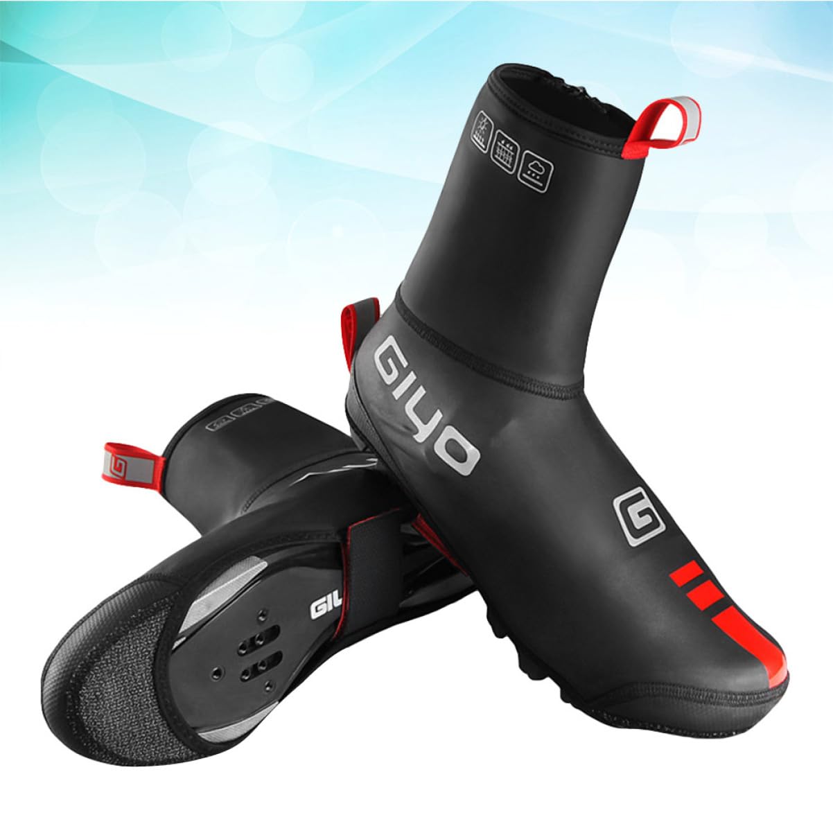 3 szt. Ochraniacze na buty MTB Outdoor Ochraniacze na buty Kolarstwo Termiczne ocieplacze Ochraniacze na buty MTB Excersise Bike Ochraniacze na buty rowerowe Ochraniacze na buty zewnętrzne do jazdy na