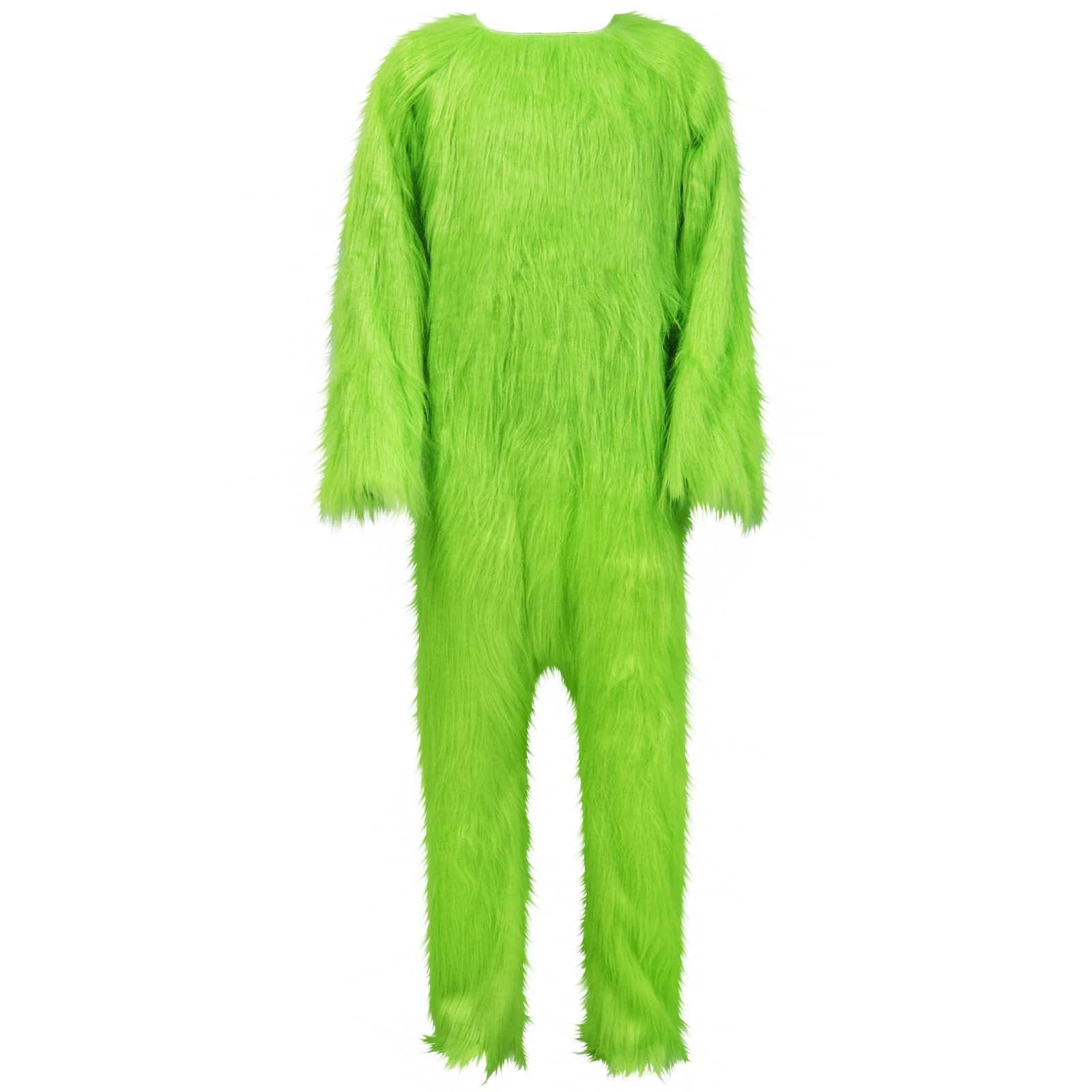 Déguisement Monstre Vert 4 Pièces – Noël, Halloween, Cosplay – Serre-tête, Tutu, Gants, Chaussettes