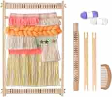 SUC-Métier à tisser pour enfants Métier à Tisser Bricolage, Bton de