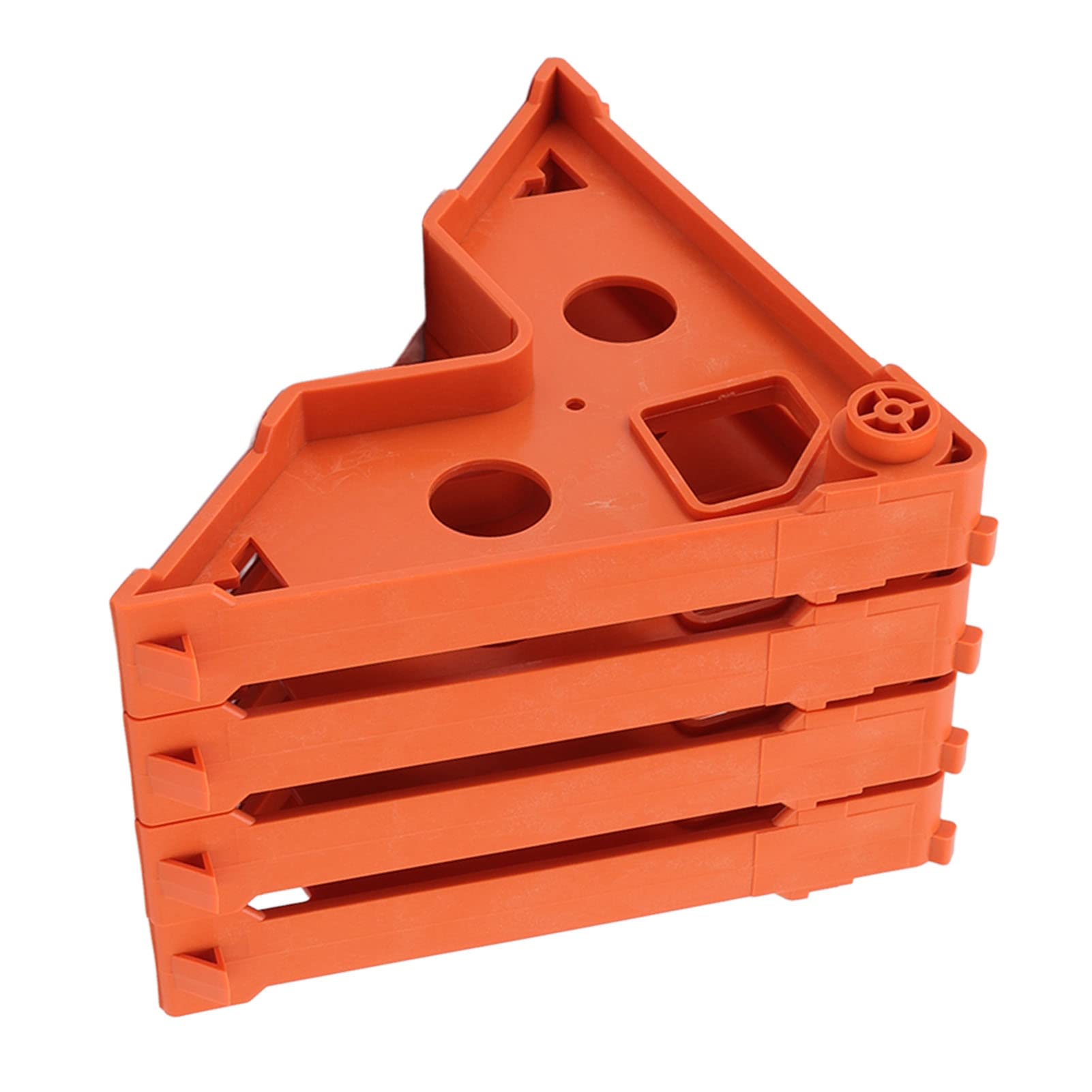 Hyuduo 4 Pezzi Rack Vernice Spray ABS Design Triangolare 26x17.5cm per Pittura Porte Armadio Cornici Mobili Lavabile Riutilizzabile Senza Gocciolamenti Interni Esterni