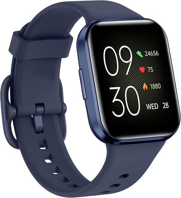 AZTTKIA Smart Watch, Fitness Tracker with 24/7 Blood Pressure and Heart Rate Monitors, Fitness Watch with IP68 Waterproof, 1.69" HD Large Screen Smartwatch Compatible with IOS Android