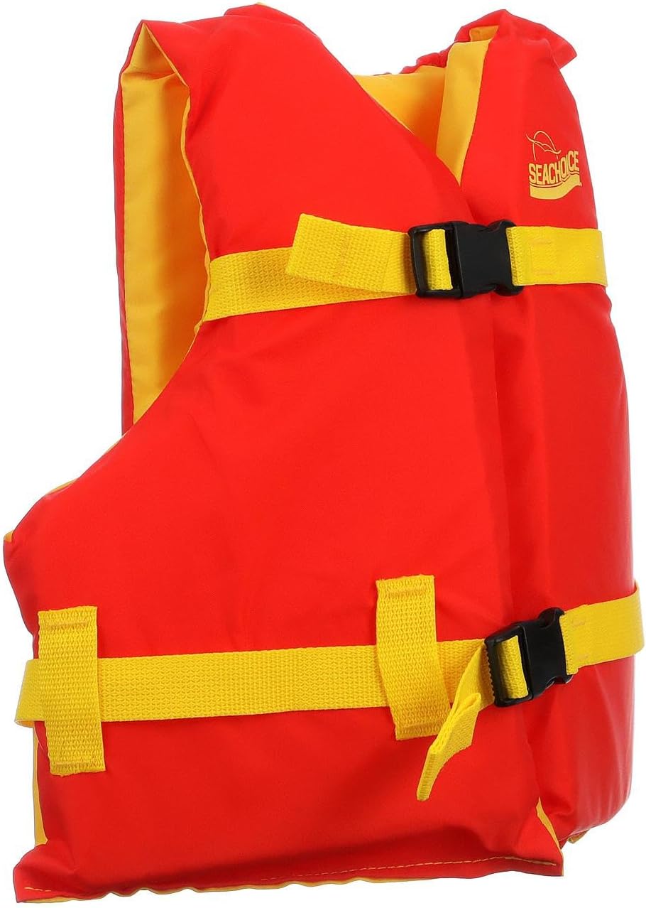 Seachoice 86190 Deluxe General Purpose Life Vest Orange/Yellow, Youth